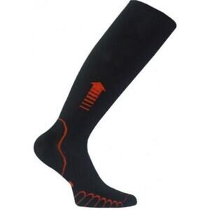 EUROSOCKS Compression Over the Calf Socks MENS Large 10-14 Black Lightweight NIB
